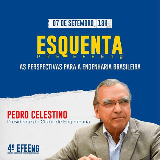 Clube de Engenharia abre nesta segunda-feira (07) encontro online para estudantes de Engenharia 04 09 cartaz 2 pedro