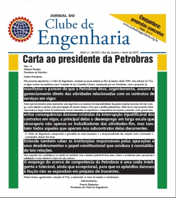 Jornal do Clube de Engenharia nº 553 - Abril de 2015 1429216433