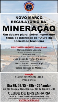 Novo Marco Regulatório da Mineração 2 Novo Marco Regulatório da Mineração 1443540160