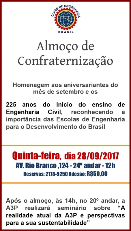 Almoço de confraternização dos aniversariantes de Setembro 1505410470