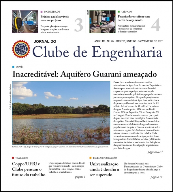 Jornal do Clube de Engenharia nº 584 - Novembro de 2017 1511802607