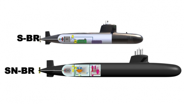O Prosub e o submarino nuclear brasileiro SN-BR 2 O Prosub e o submarino nuclear brasileiro SN-BR 1519223968