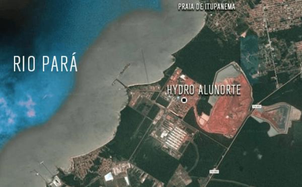Contaminação no Rio Pará por resíduos de refinadora norueguesa 2 Contaminação no Rio Pará por resíduos de refinadora norueguesa 1523456445