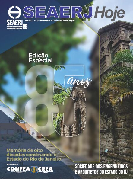 SEAERJ faz 85 anos e resgata, em revista, nove décadas de engenharia e arquitetura públicas 18 12 capa revista seaerj hoje
