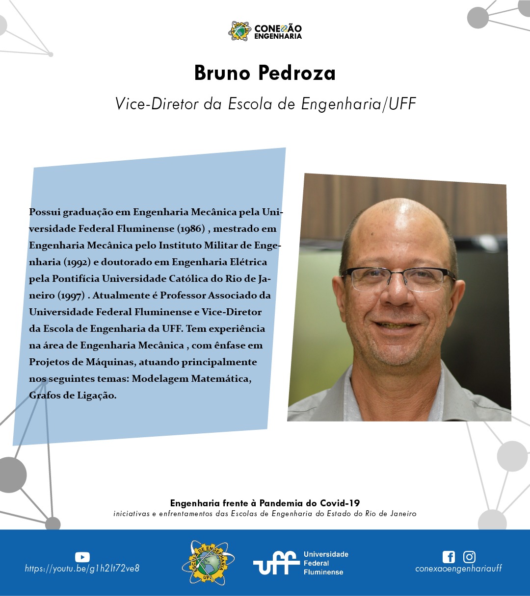 Conexão Engenharia UFF: encontros online nacionais e internacionais 20 04 bruno