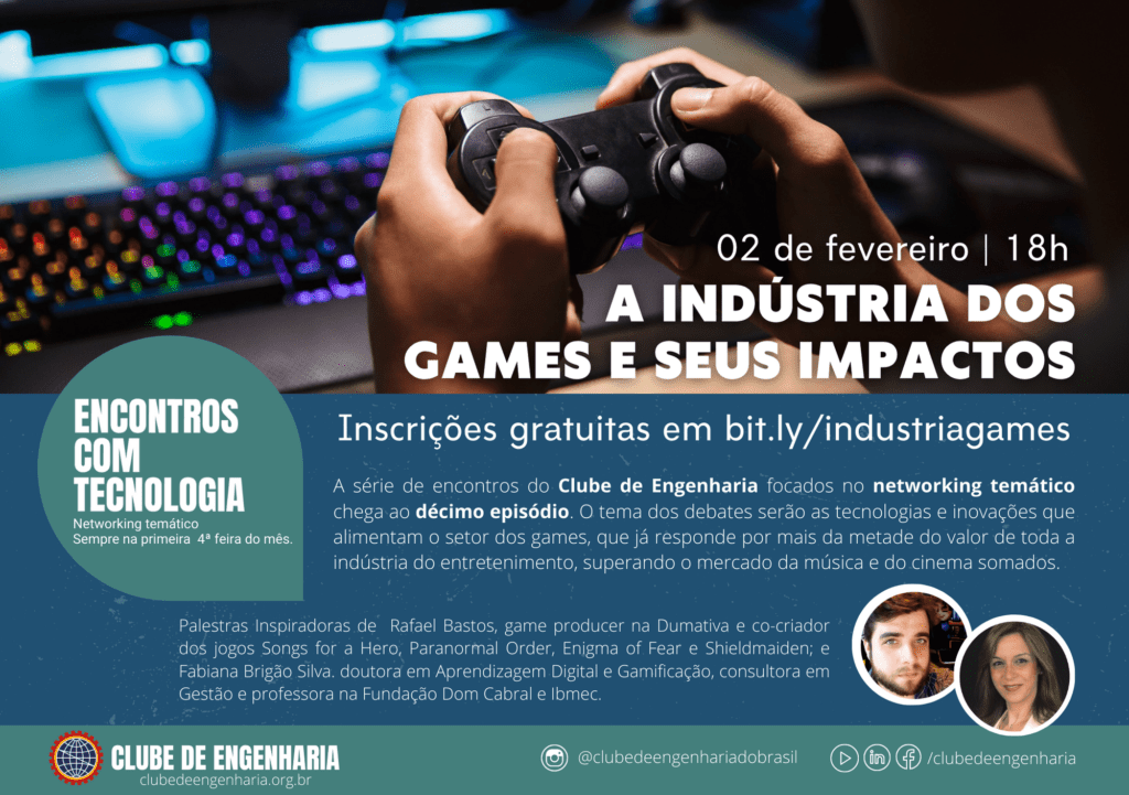 ENCONTROS COM TECNOLOGIA - 10º episódio - A indústria de games e seus impactos copia de capa sympla ect dezembro 21 x 14.8 cm 1