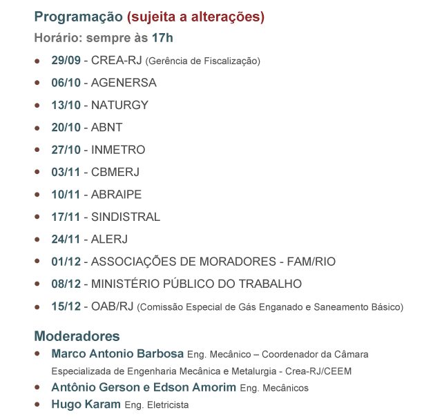 Ciclo de debates "Segurança nas instalações de gás residencial e comercial" eflyer debate instalacoes de gas out 08 copy