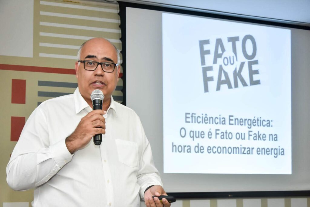 O que é fato ou fake na hora de economizar energia? foto fato ou fake eficiencia energetica