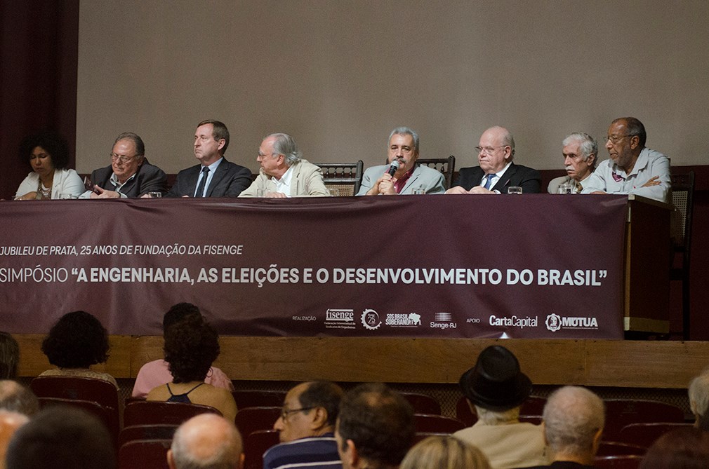 25 anos da Fisenge: eleições, desenvolvimento e engenharia 2 25 anos da Fisenge: eleições, desenvolvimento e engenharia mesa abertura