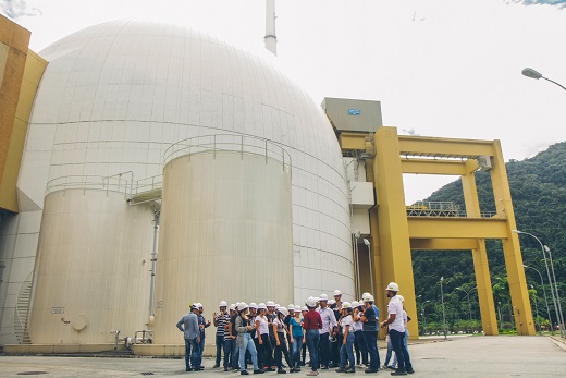 Visita às obras de Angra 3 surpreende estudantes do CEFET mg 6072 2 editada