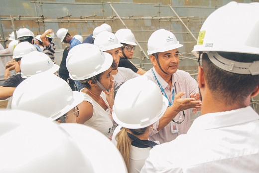 Visita às obras de Angra 3 surpreende estudantes do CEFET mg 6161 2 editada