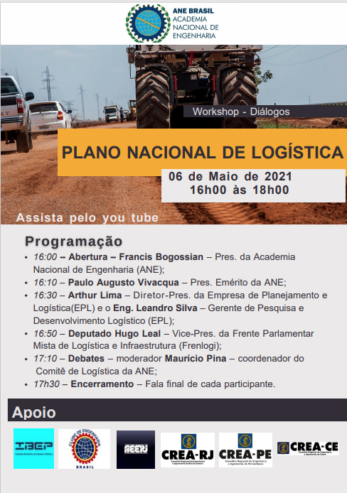 Workshop online: Plano Nacional de Logística 1 Workshop online: Plano Nacional de Logística plano nacional de logistica