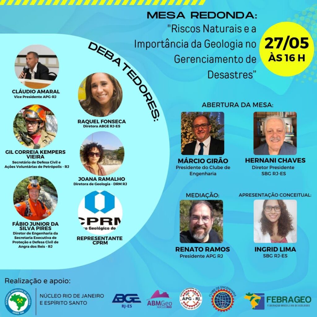 Dia dos Geologos - Mesa Redonda "Riscos Naturais e a Importância da Geologia no Gerenciamento de Desastres" whatsapp image 2022 05 14 at 20.06.51 3