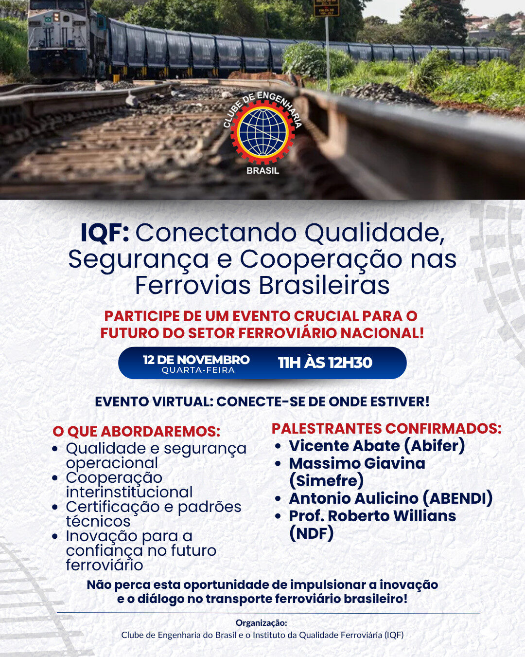 Clube de Engenharia 9 Clube de Engenharia ferrovias do brasil em debate ferrovias do brasil em debate