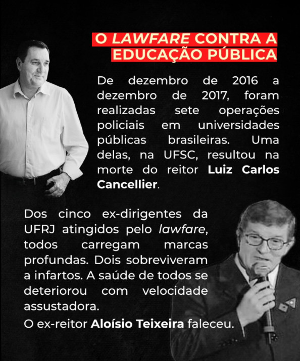 Lawfare nunca mais! Ato contra  em defesa de servidores da UFRJ acontece nesta terça-feira no TRF2 image 1 image 1 image 1 image 1