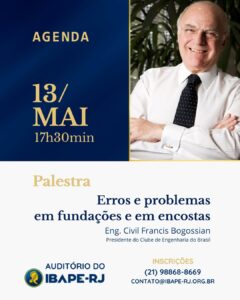 Palestra Francis Bogossian - IBAPE-RJ palestra bogossian ibape palestra bogossian ibape