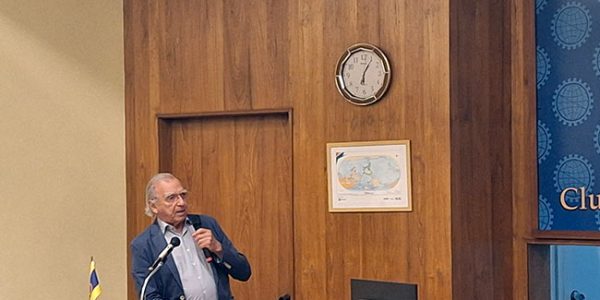 O ex-presidente do Clube de Engenharia do Brasil, Pedro Celestino