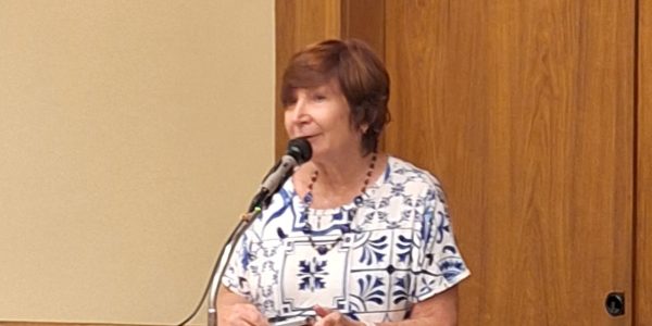 Vice-presidente do Clube Maria Alice Ibañez Duarte